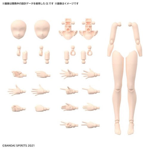 Bandai 5063936 Option Body Parts Arm Parts and Leg Parts Colour B 30MS