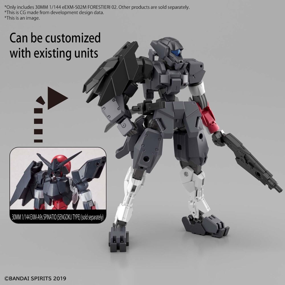 Bandai 5063937 1/144 eEXM-S02M Forestieri 02 30MM