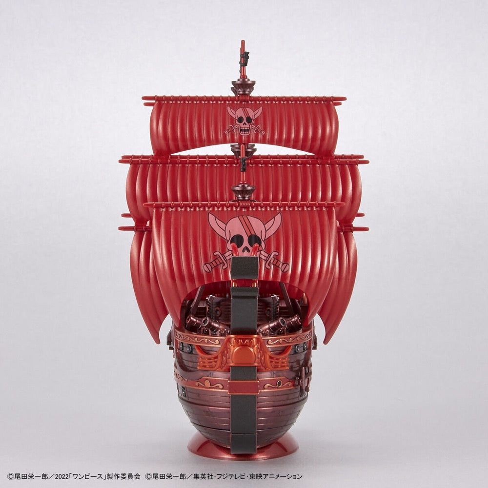 Bandai 50640241 Red Force One Piece Grand Ship Collection Commemorative Colour Film Red