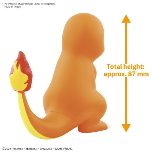 Bandai 5064075 Quick 11 Charmander Pokemon Model Kit