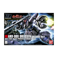 Bandai 5064090 HGUC 1/144 Dreissen Unicorn Version Gundam