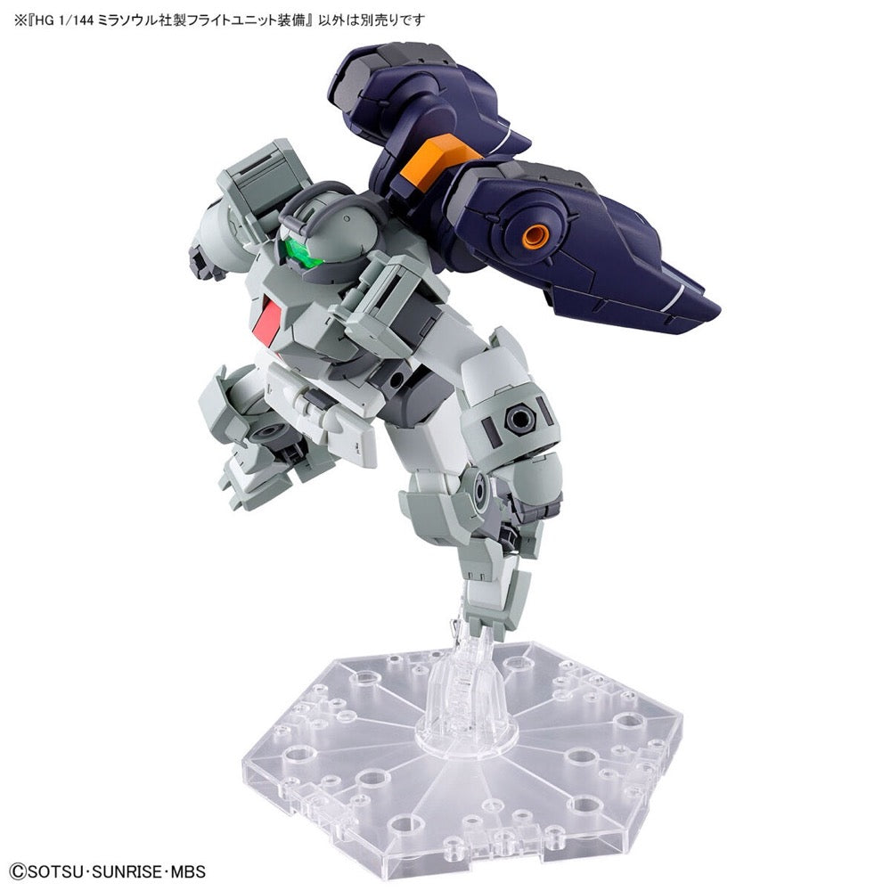 Bandai 5064254 HG 1/144 Mirasoul Flight Unit Gundam The Witch from Mercury