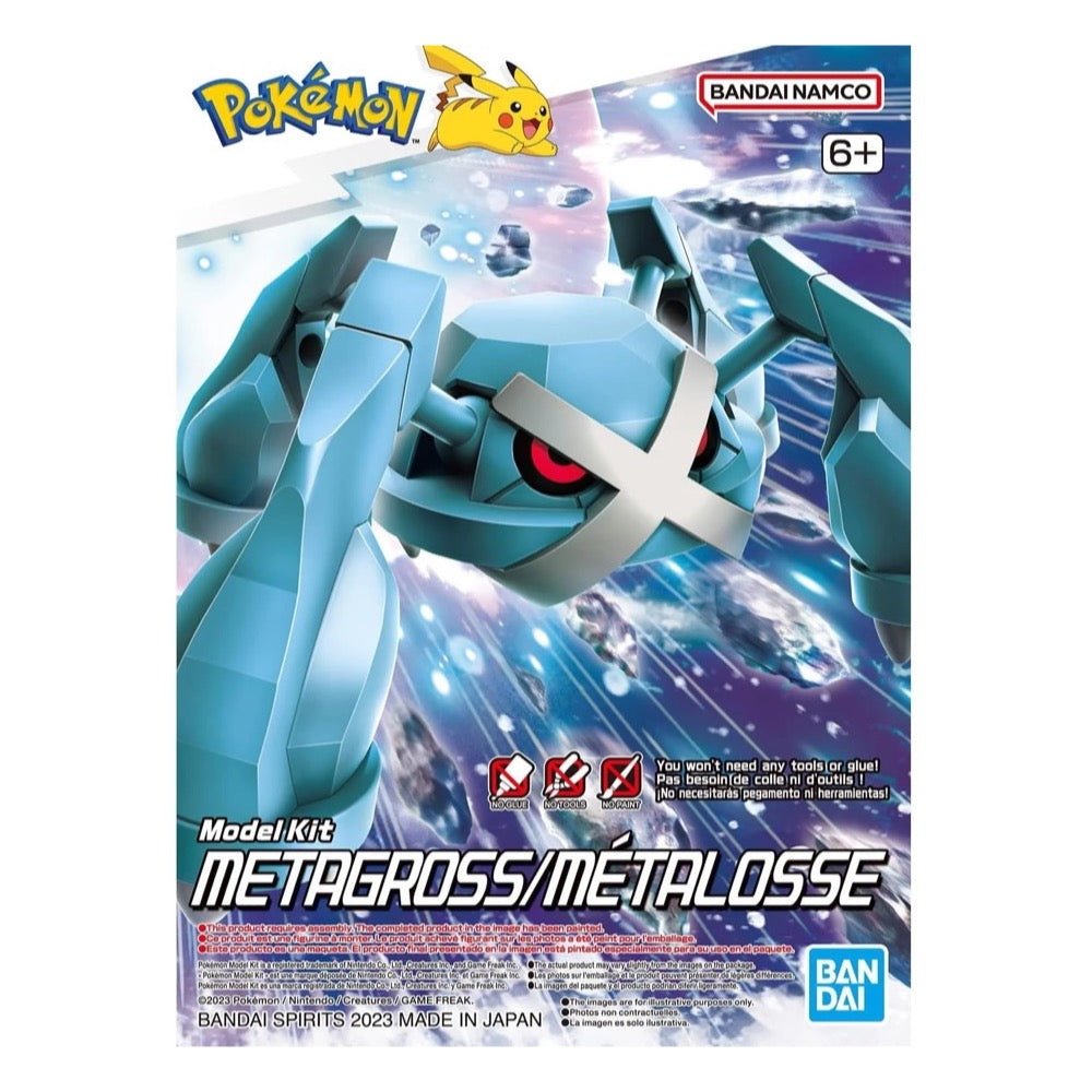Bandai 5064901 Metagross Pokemon Model Kit
