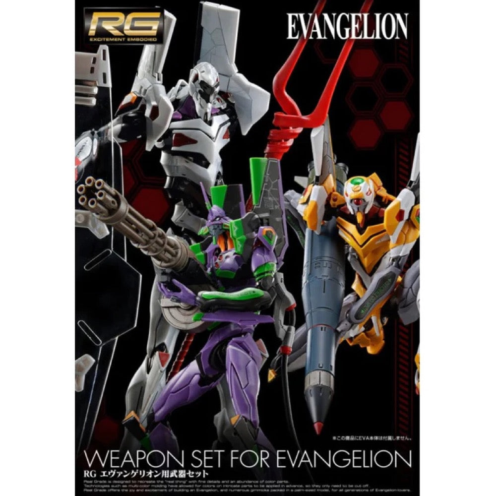 Bandai 50649141 RG Neon Genesis Evangelion Weapon Set