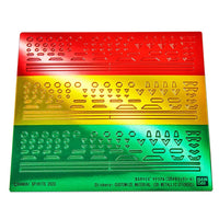 Bandai 5065018 Customise Material 3D Metallic Seal