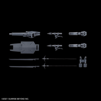 Bandai 5065093 HG 1/72 AMAIM Warrior at the Borderline Weapon Set 3
