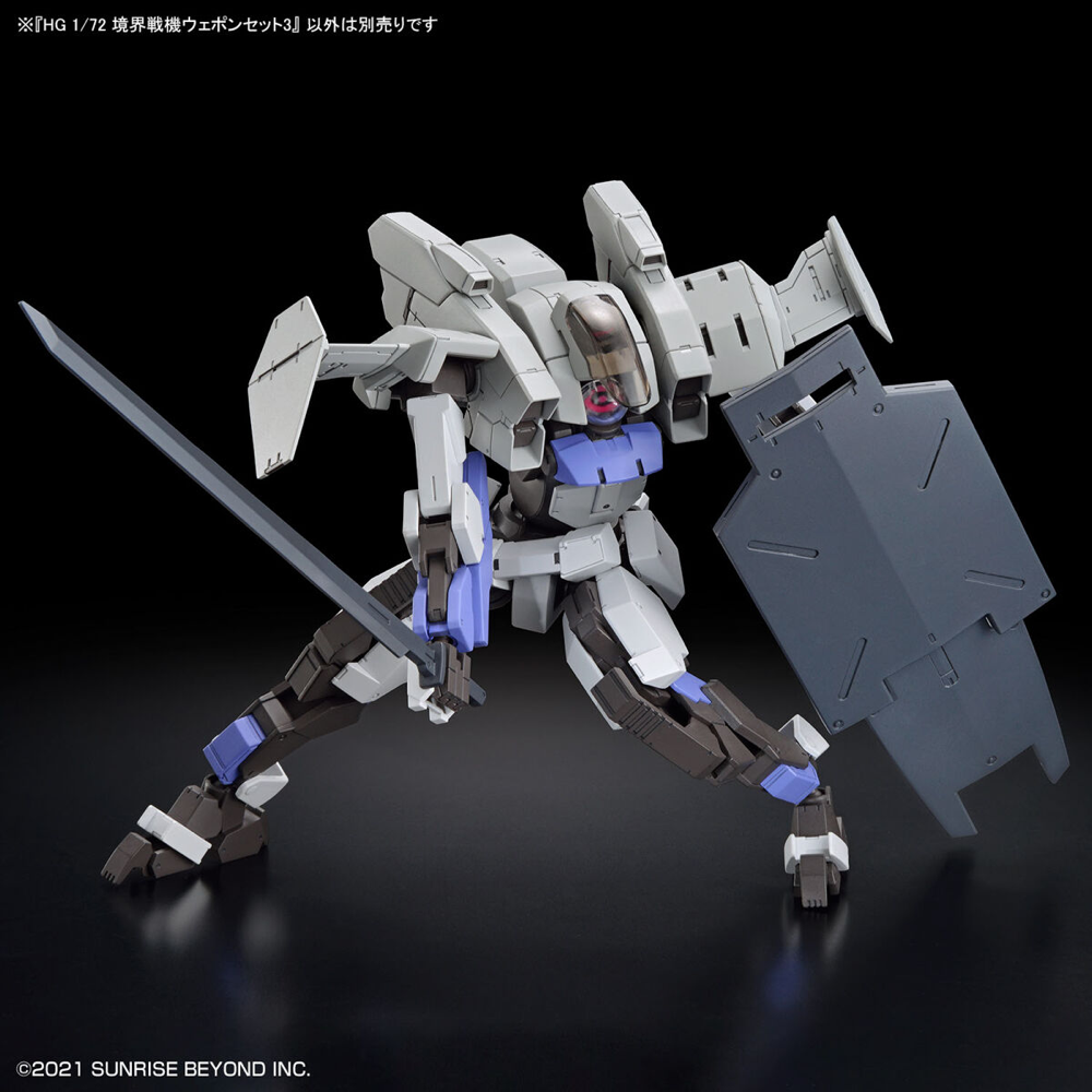 Bandai 5065093 HG 1/72 AMAIM Warrior at the Borderline Weapon Set 3