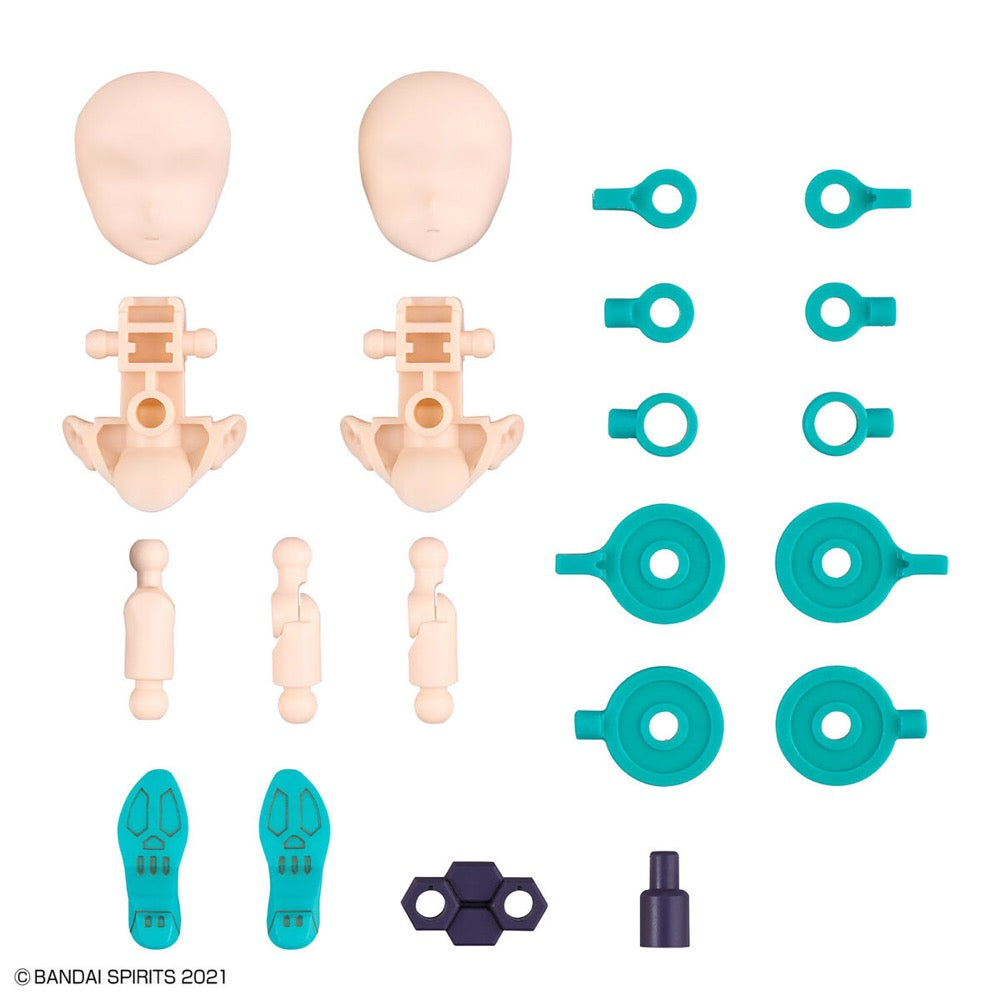 Bandai 5065099 Option Parts Set 7 Evil Costume Colour A 30MS