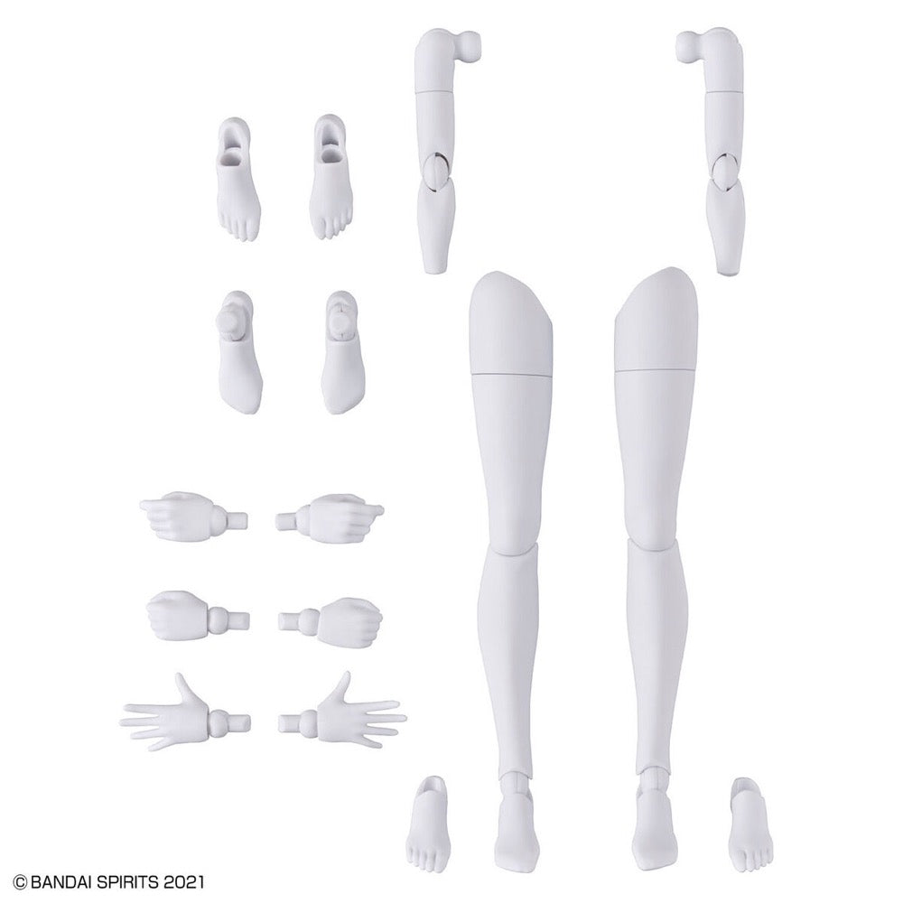 Bandai 5065100 Option Body Part Arm Parts and Leg parts White and Black 30MS
