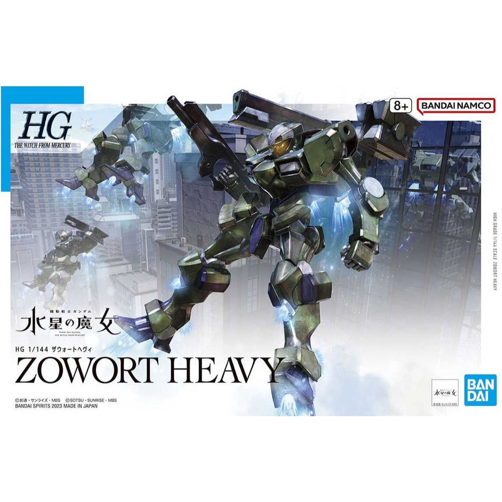 Bandai 5065111 HG 1/144 Zowort Heavy Gundam The Witch from Mercury