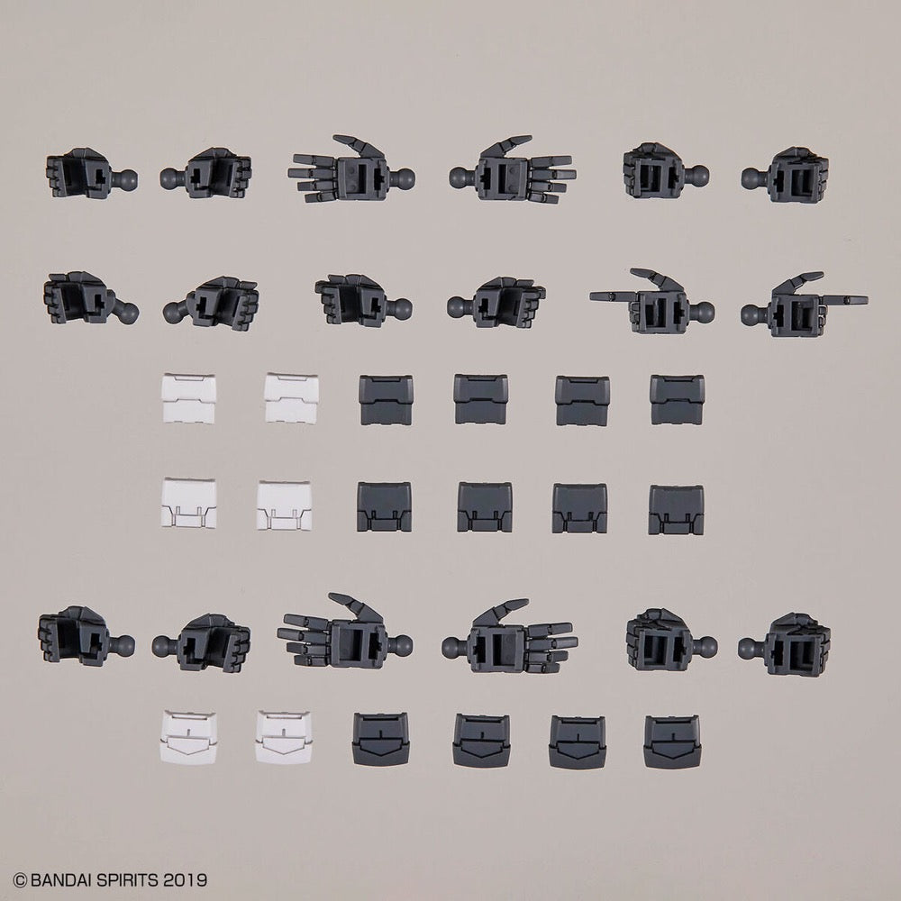 Bandai 5065115 Option Parts Set 12 Hand Parts Multi Joint 30MM 4573102651150