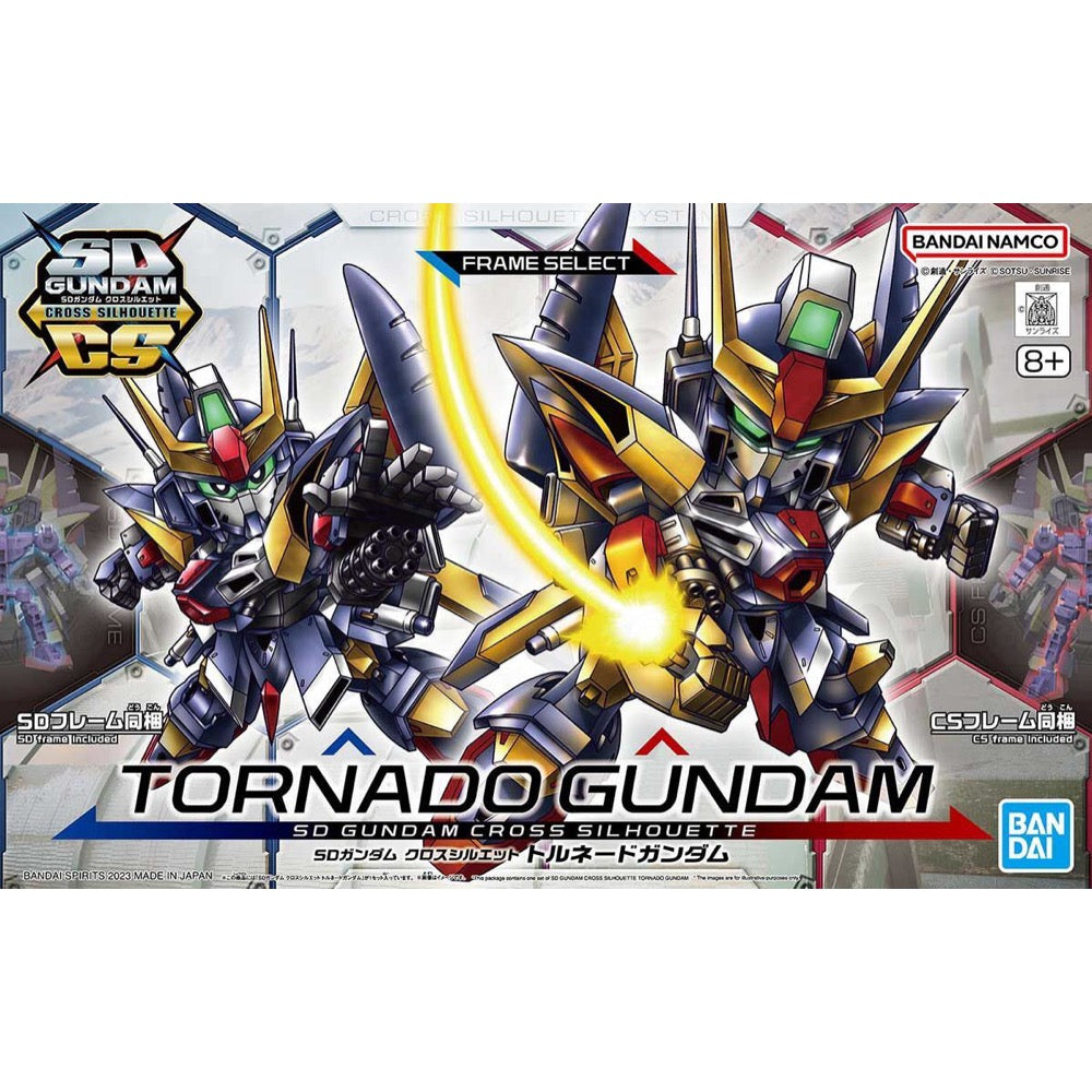 Bandai 5065117 SD Cross Silhouette Tornado Gundam