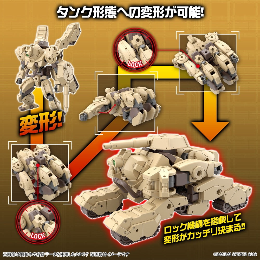 Bandai 5065316 bEXM-33T Volpa Nova Tank Version 30MM