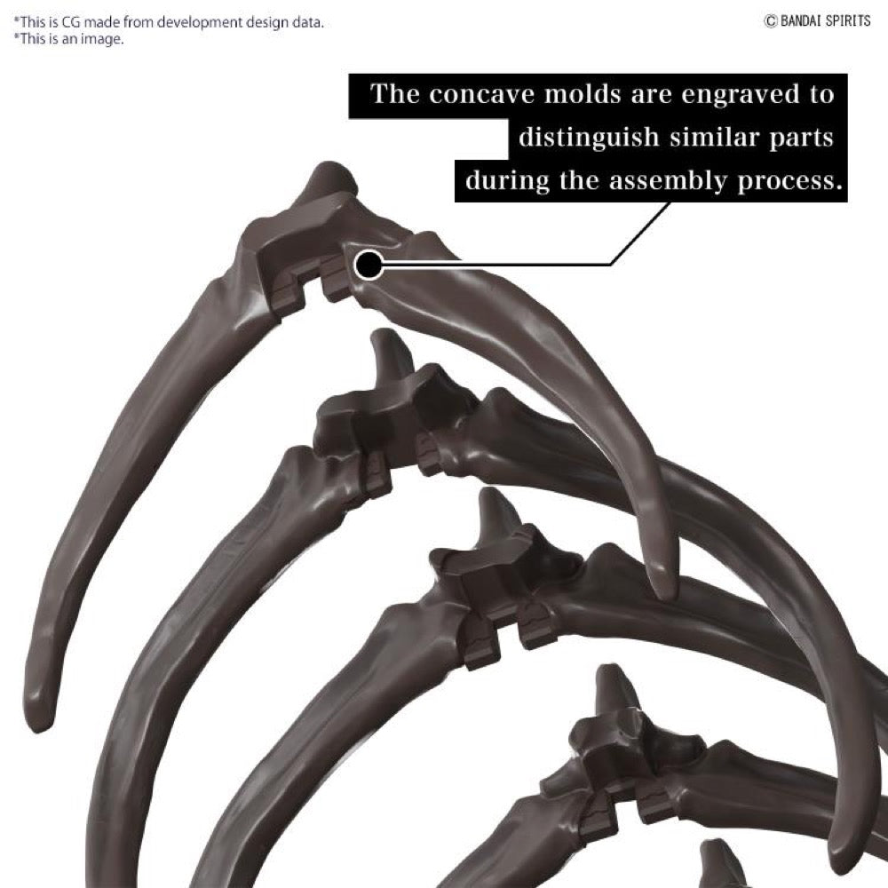 Bandai 5065428 1/32 Imaginary Skeleton Mosasaurus Dinosaur