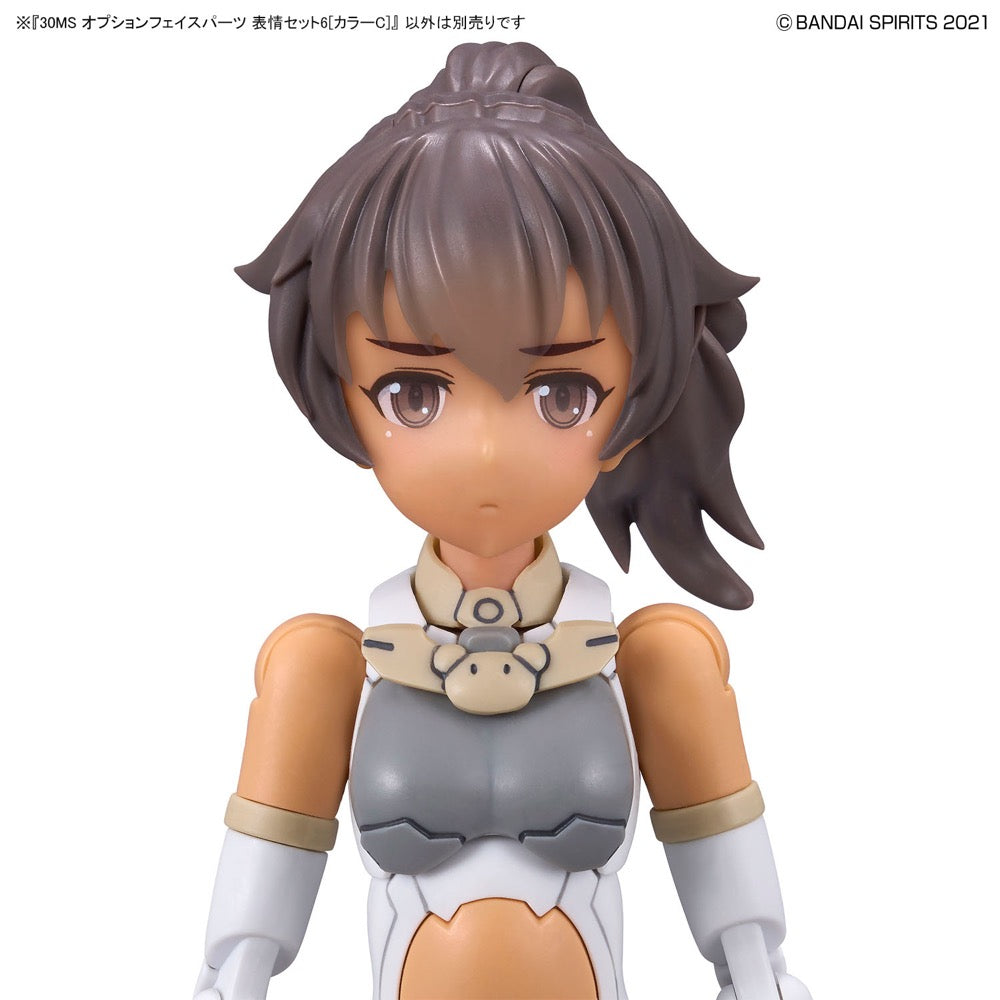 Bandai 5065461 Option Face Parts Facial Expression Set 6 (Color C) 30MS
