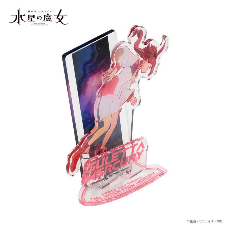 Bandai 5065607 Art Acrylic Stand Suletta Mercury Gundam The Witch From Mercury