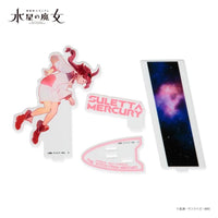 Bandai 5065607 Art Acrylic Stand Suletta Mercury Gundam The Witch From Mercury