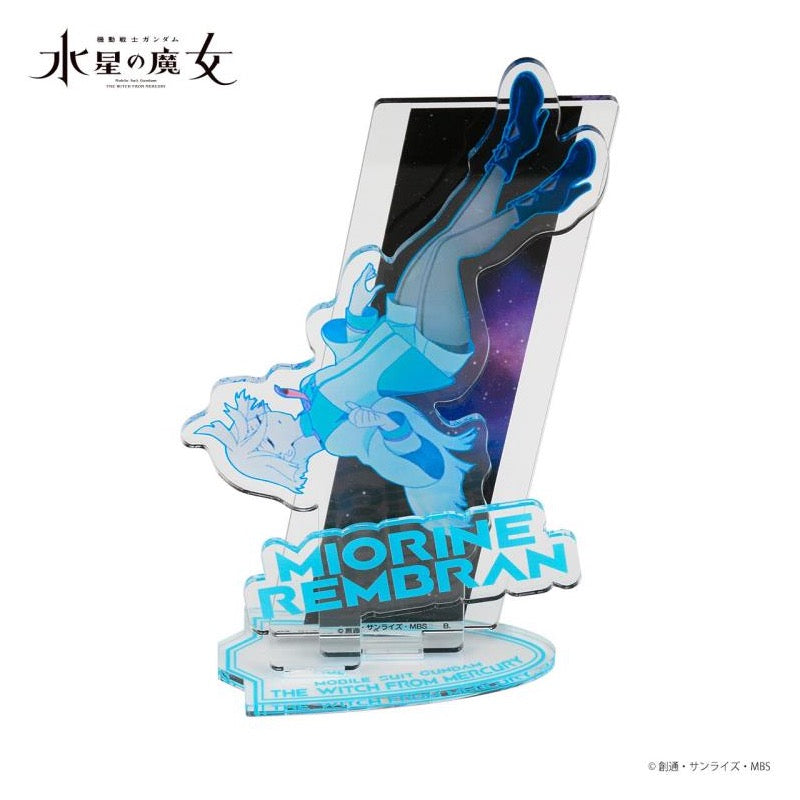 Bandai 5065608 Art Acrylic Stand Miorine Rembran Gundam The Witch From Mercury