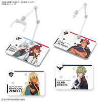 Bandai 5065614 Action Base 6 Clear with Sticker Set Gundam The Witch From Mercury