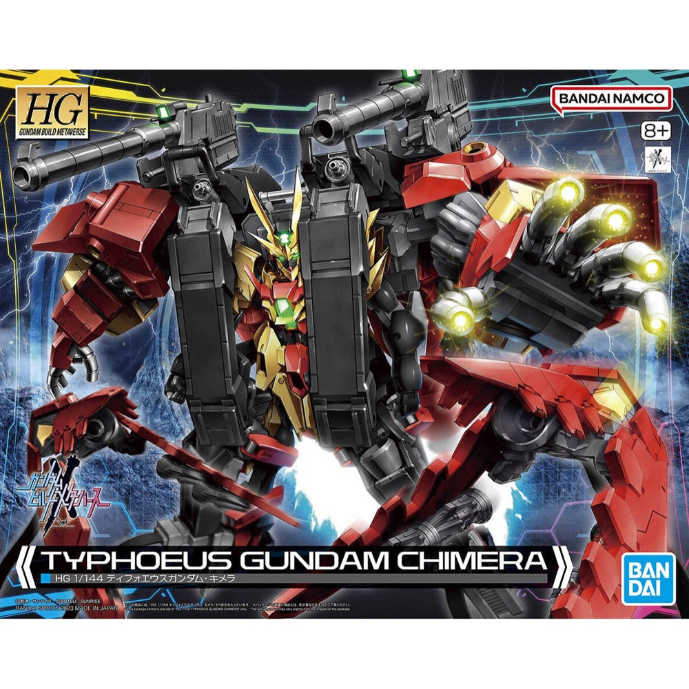 Bandai 5065725 HG 1/144 Typhoeus Gundam Chimera Gundam Build Metaverse