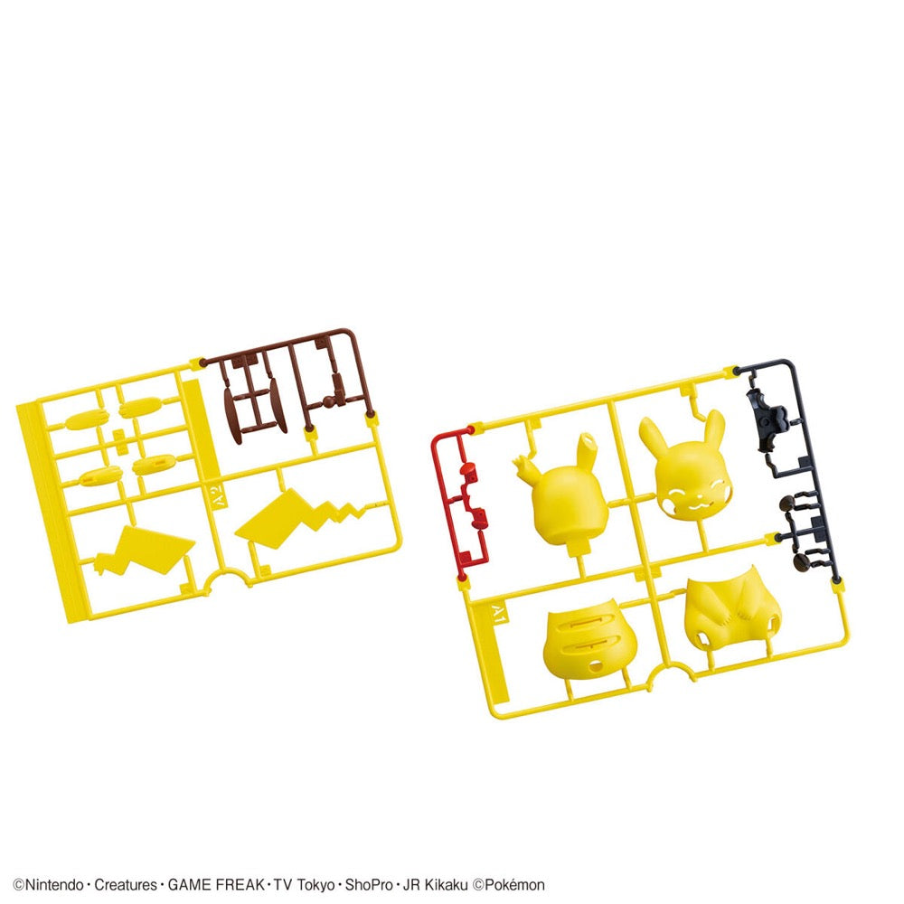 Bandai 5066014 Quick 16 Pikachu (Sitting Pose) Pokemon Model Kit