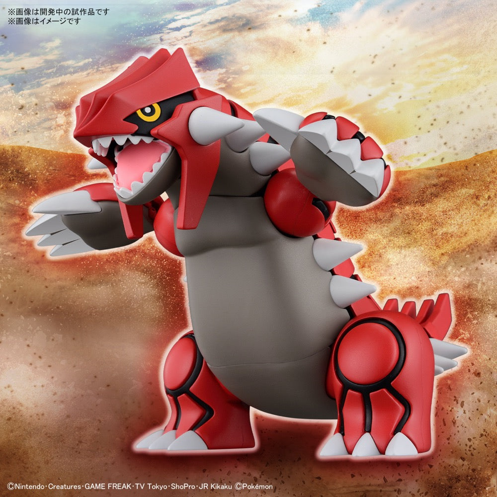 Bandai 5066016 Groudon Pokemon Model Kit