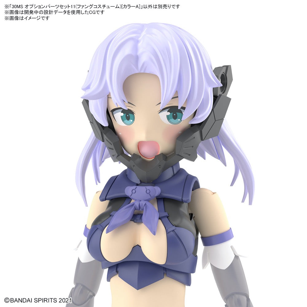 Bandai 5066279 30MS Option Parts Set 11 (Fang Costume) [Color A] 4573102662798