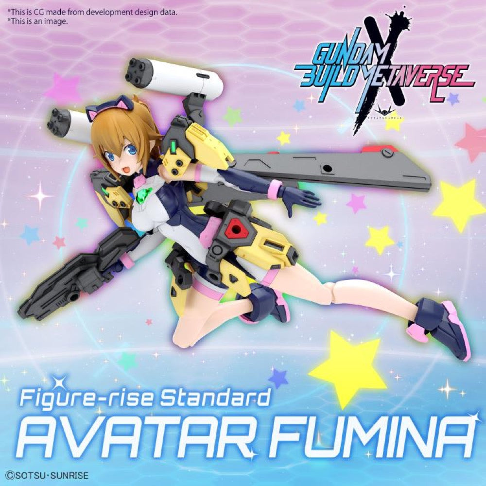 Bandai 5066303 Figure-rise Standard Avatar Fumina Build Metaverse