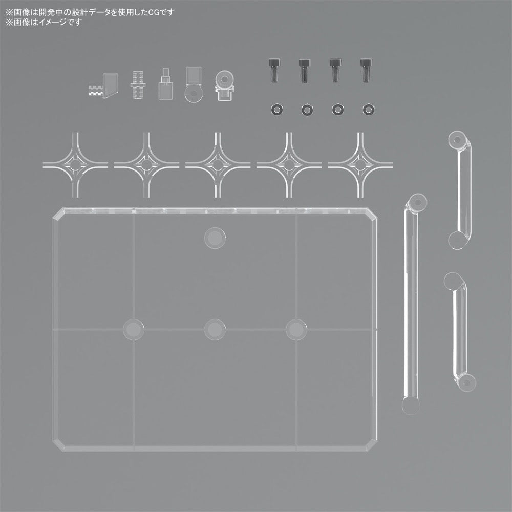 Bandai 5066309 Action Base 8 Clear
