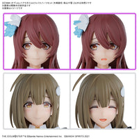 Bandai 5066312 30MS Option Hair Style & Face Parts Set (Tenka Osaki/Chiyuki Kuwayama)