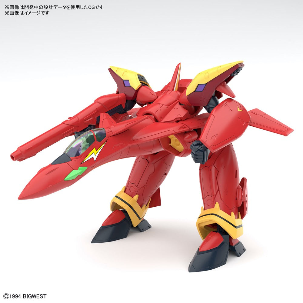 Bandai 50663151 HG 1/100 VF-19 Custom Fire Valkyrie With Sound Booster