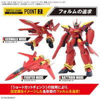 Bandai 50663151 HG 1/100 VF-19 Custom Fire Valkyrie With Sound Booster