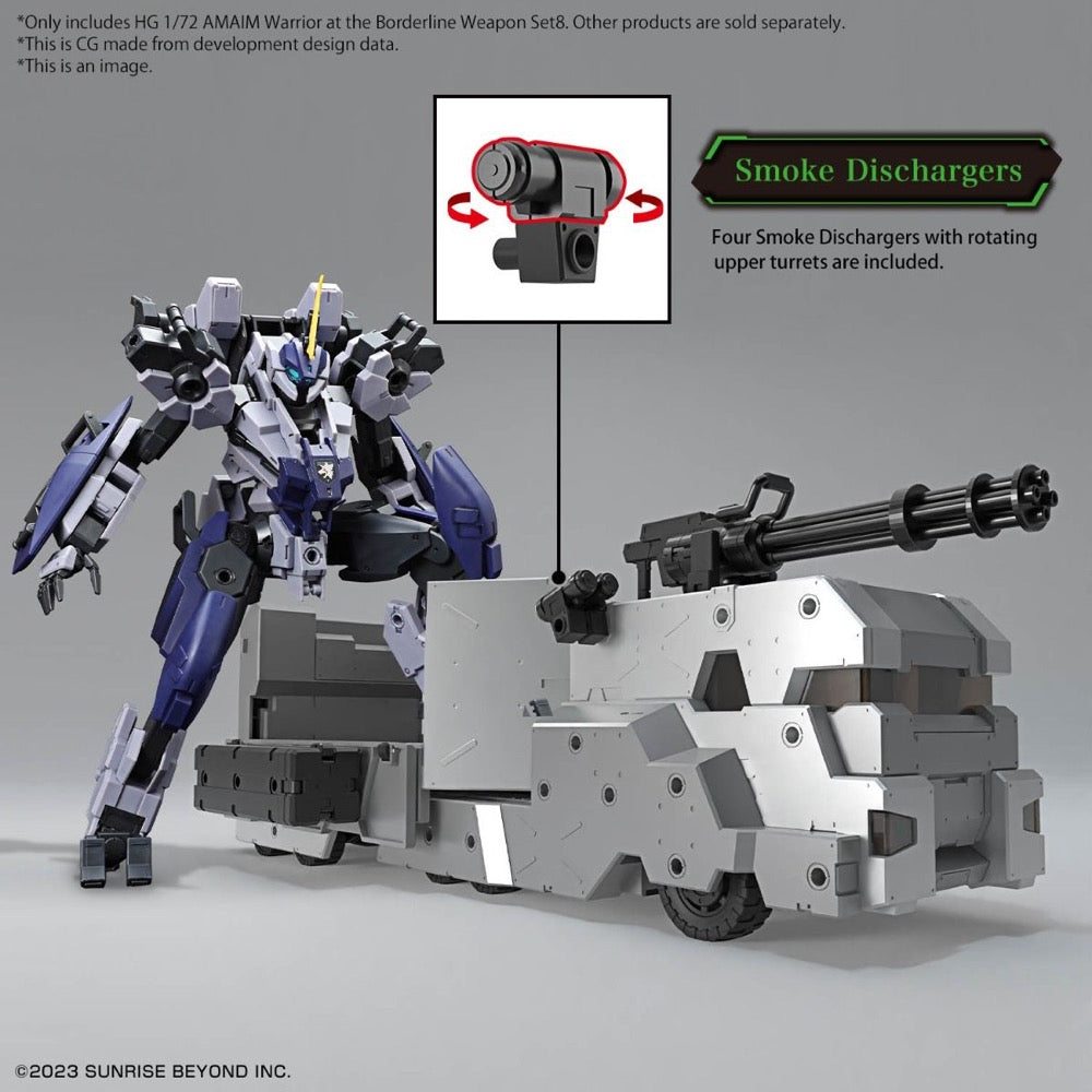 Bandai 5066387 HG 1/72 Amaim Warrior At The Borderline Weapon Set8