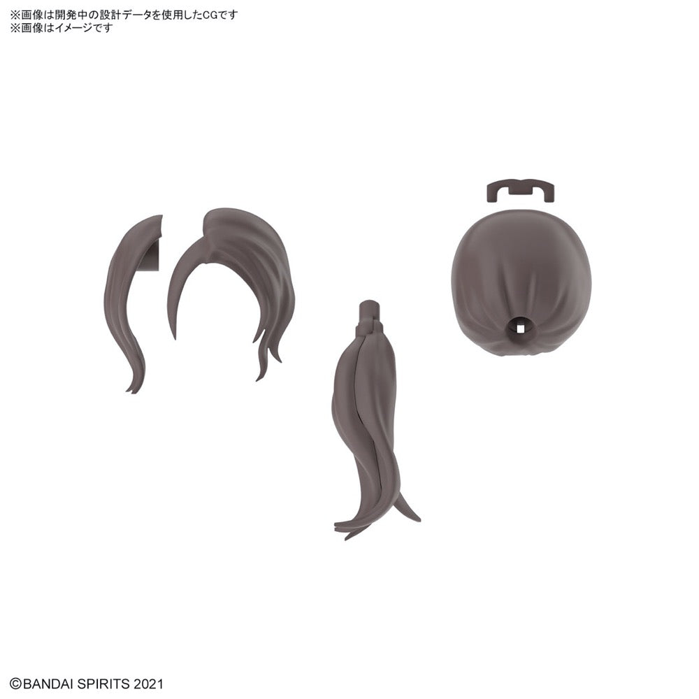 Bandai 5066388  Option Hair Style Parts Vol.9 All 4 Types 30MS