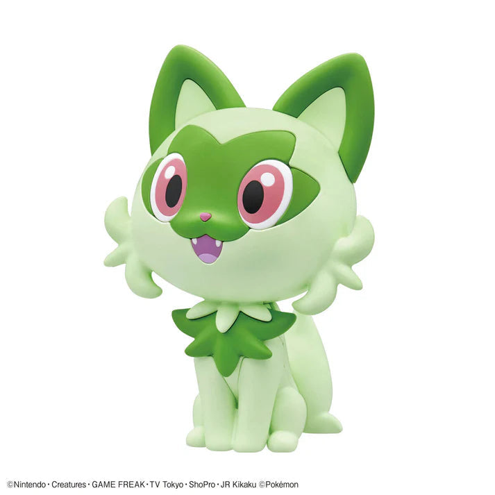 Bandai 5066546 Quick 18 Sprigatito Pokemon Model Kit