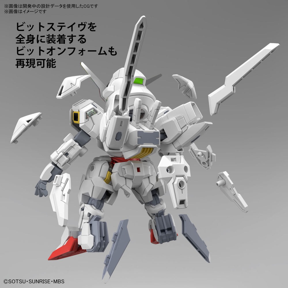 Bandai 5066691 SDCS Gundam Calibarn Gundam The Witch From Mercury
