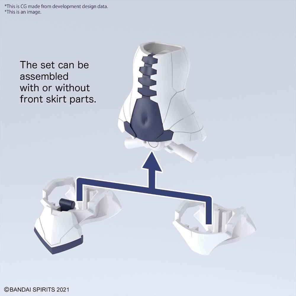 Bandai 5067158 Option Body Parts Type MD01 [Colour A] 30MS