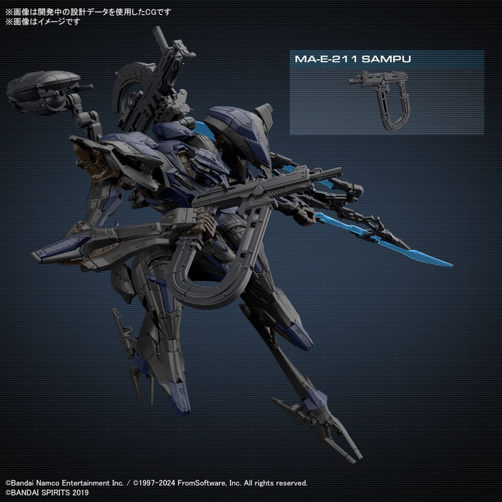 Bandai 5067169 Armored Core VI Fires of Rubicon Schneider Nachtreiher/40E Steel Haze