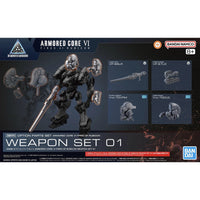 Bandai 5067170 Armored Core VI Fires of Rubicon Weapon Set 01 30MM