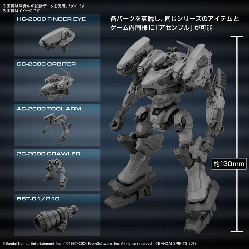 Bandai 5067438 Armored Core VI Fires of Rubicon RaD CC-2000 Orbiter