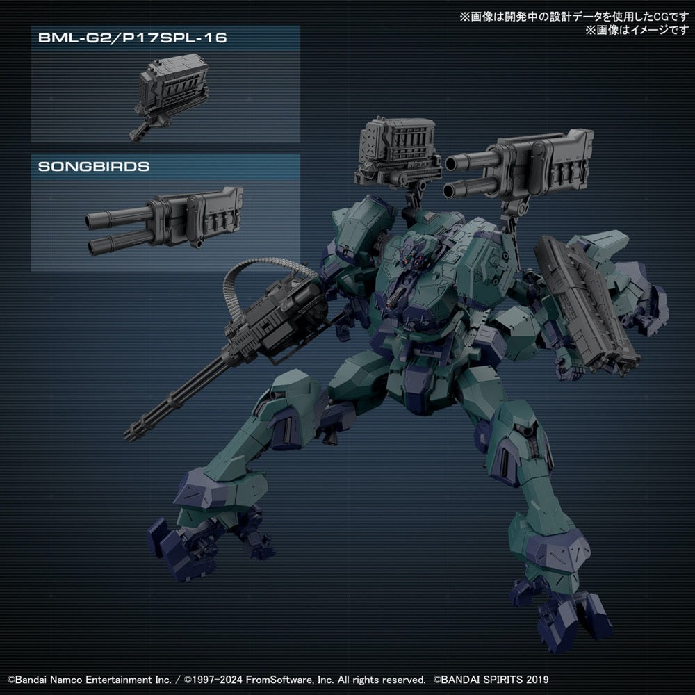 Bandai 5067439 Armored Core VI Fires of Rubicon Balam Industries BD-011 Melander Liger Tail