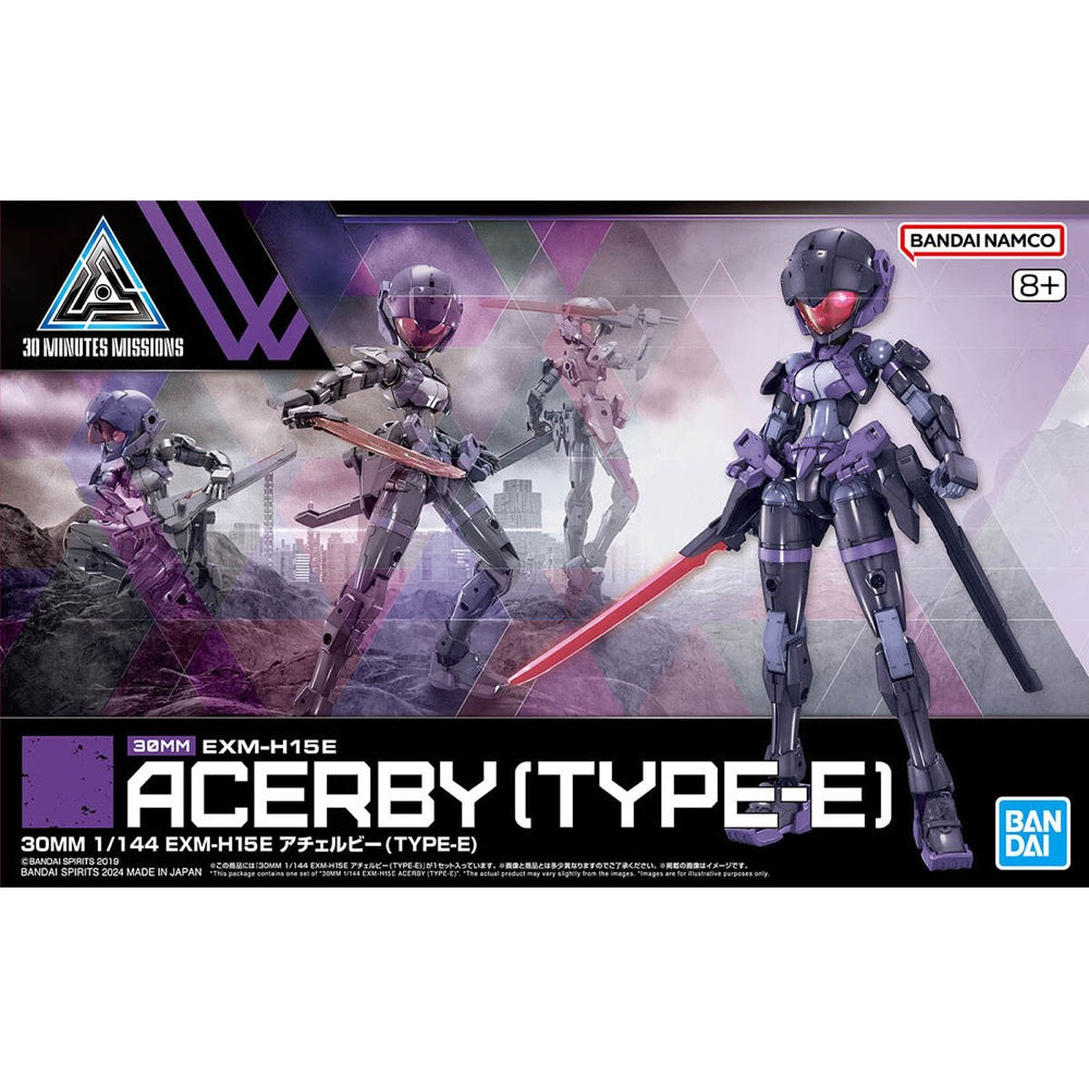 Bandai 5067446  1/144 EXM-H15E Acerby (Type-E) 30MM