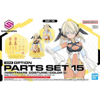 Bandai 5067448  Option Parts Set 15 (Nightmare Costume) [Color C] 30MS