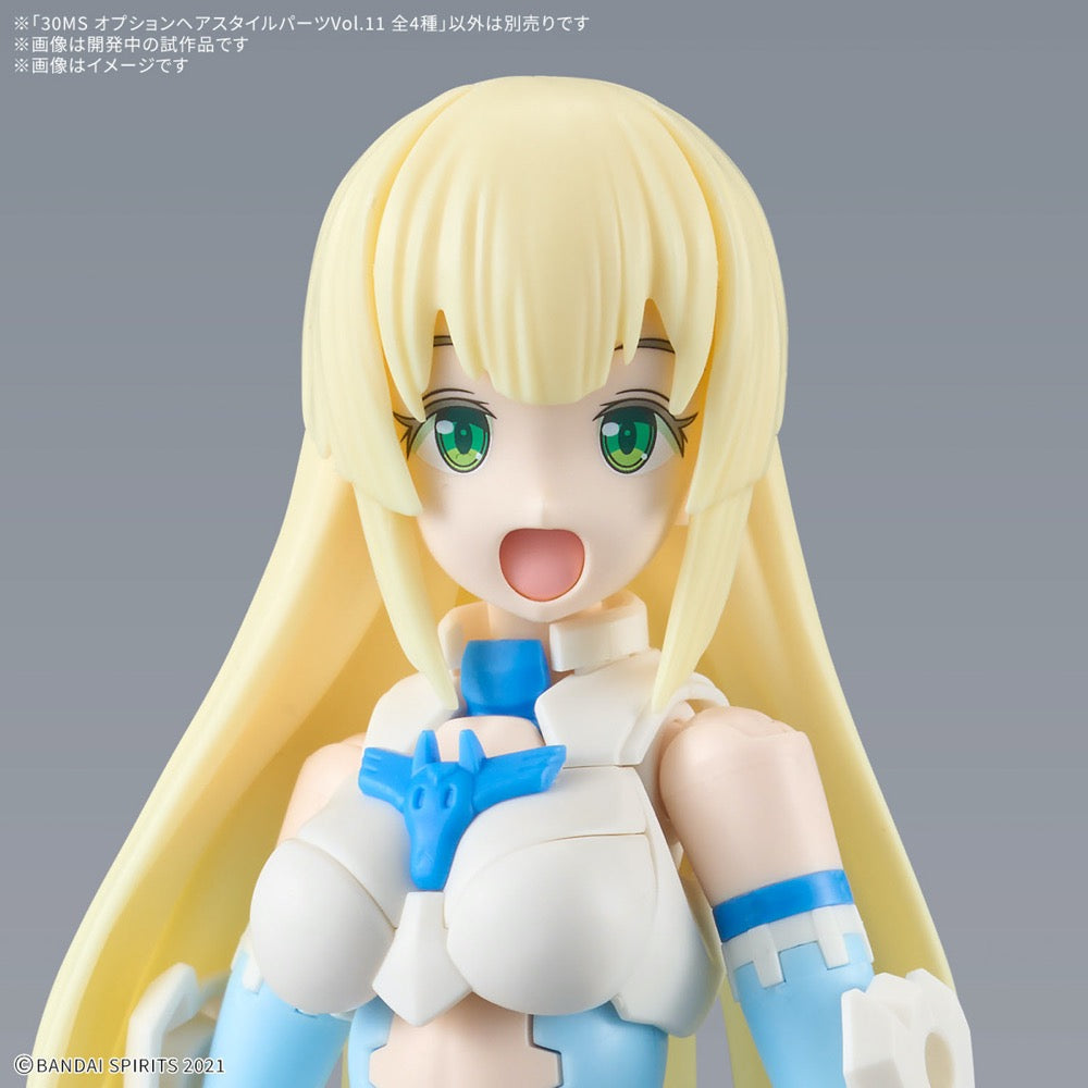 Bandai 5067690 30MS Option Hair Style Parts Vol.11 (4 Types)