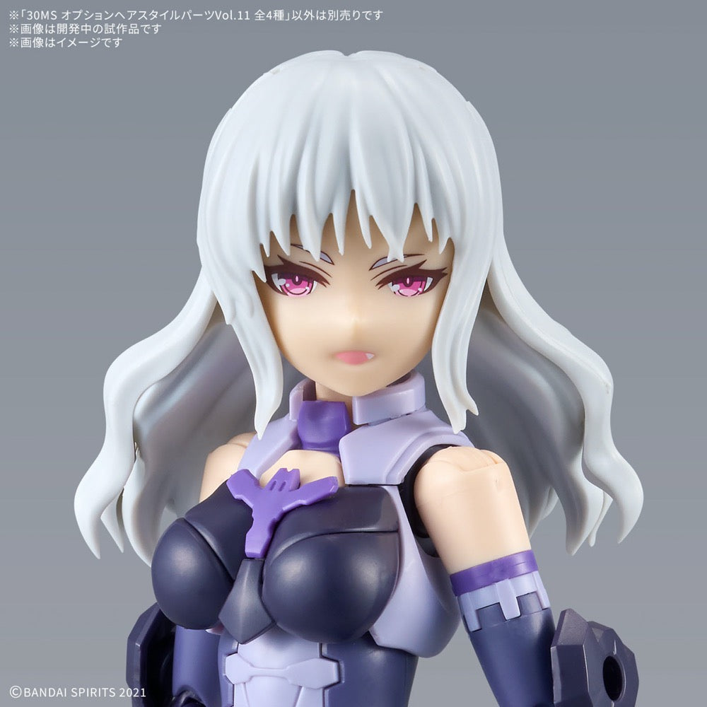 Bandai 5067690 30MS Option Hair Style Parts Vol.11 (4 Types)