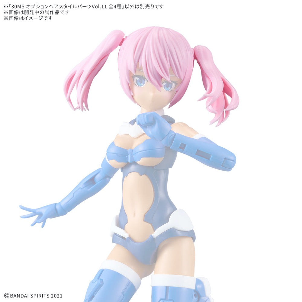 Bandai 5067690 30MS Option Hair Style Parts Vol.11 (4 Types)