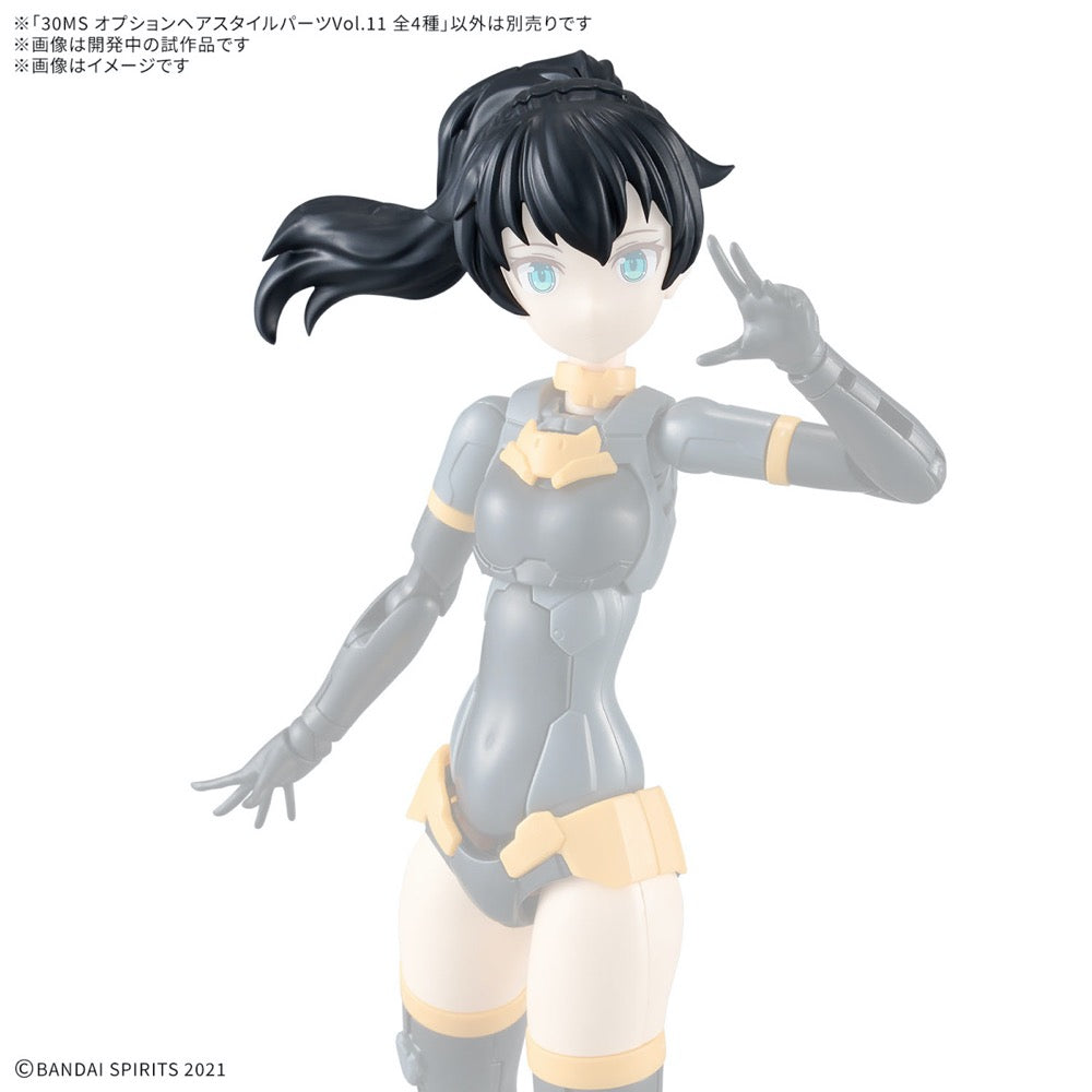 Bandai 5067690 30MS Option Hair Style Parts Vol.11 (4 Types)
