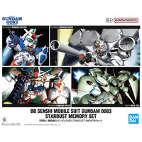 Bandai 5068316 BB Senshi Mobile Suit Gundam 0083 Stardust Memory Set