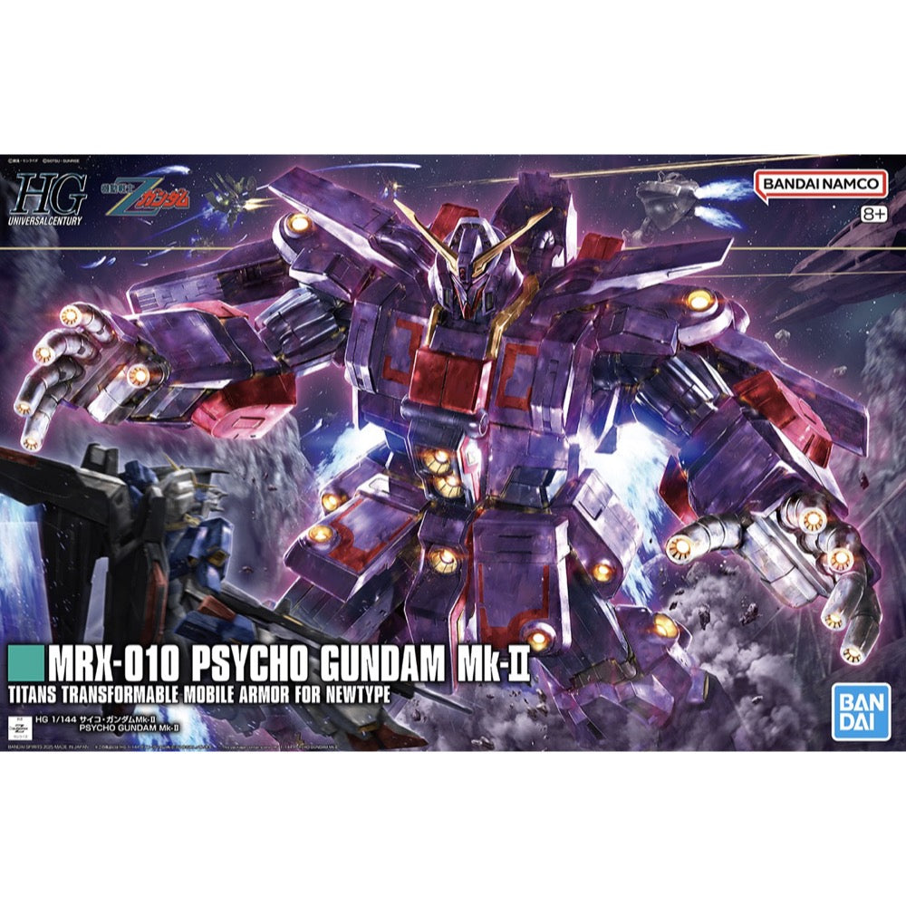 Bandai 5068362 HGUC 1/144 Psycho Gundam Mk-II Mobile Suit Zeta Gundam