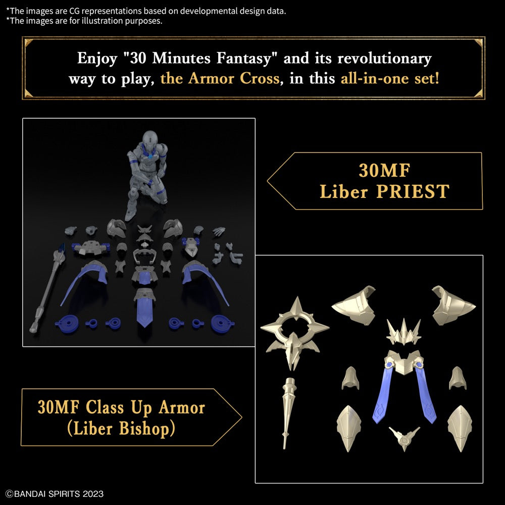 Bandai 5068376 Liber Bishop 30MF 4573102683762